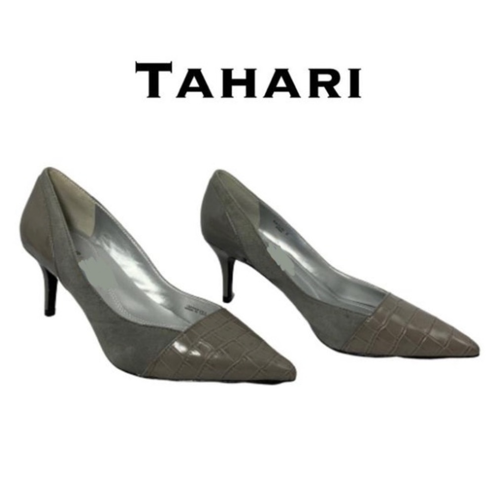 Tahari Raylin ll Leather Pointed Toe Pump
